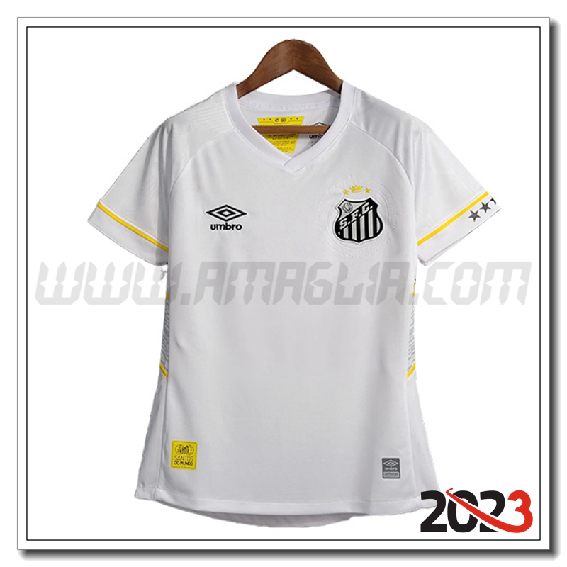 Prima Maglia Calcio Santos Donna 2023 2024