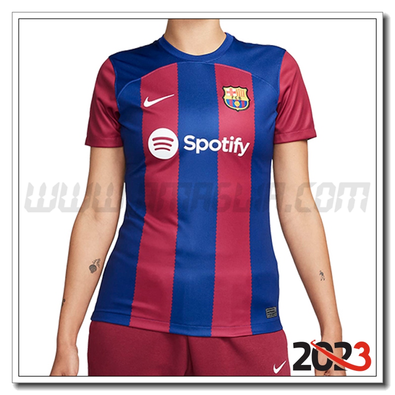 Prima Maglia Calcio FC Barcellona Donna 2023 2024