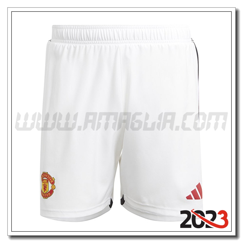 Prima Pantaloncini Calcio Manchester United 2023 2024