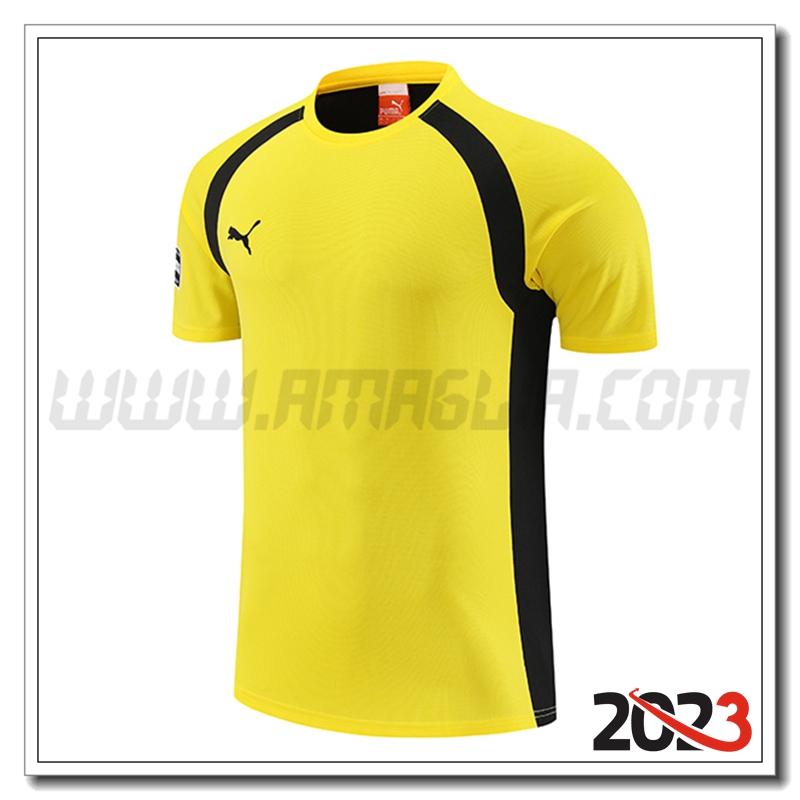 T Shirt Allenamento Puma Giallo 2023 2024