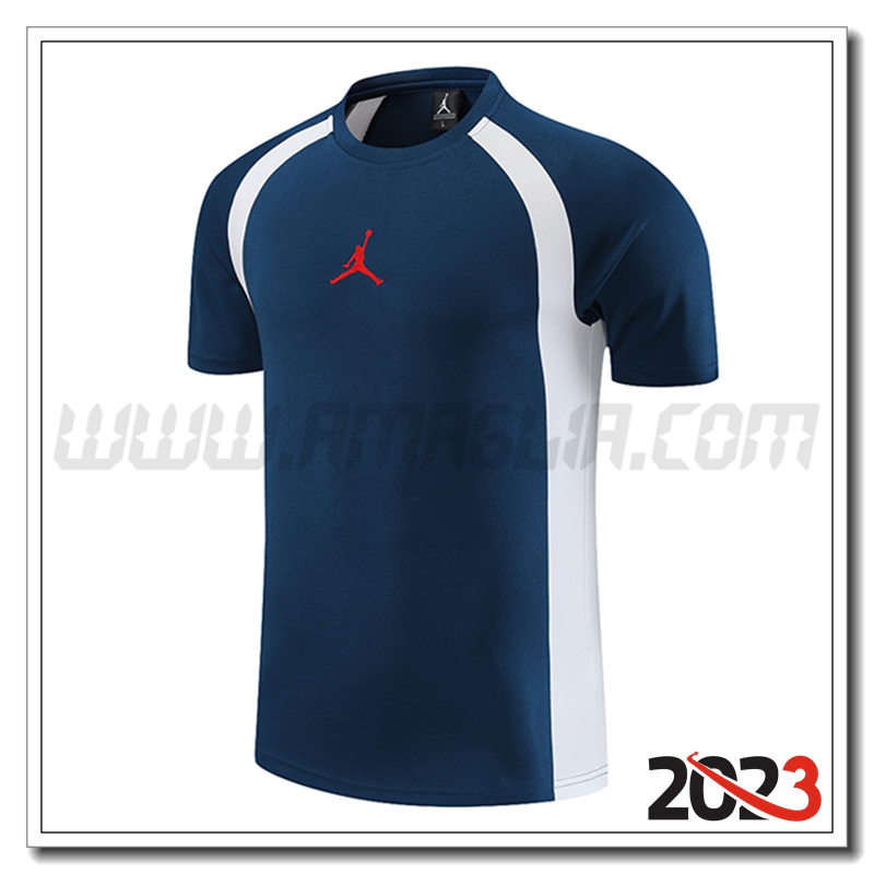 T Shirt Allenamento Jordan Blu Marina 2023 2024