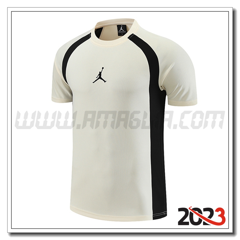 T Shirt Allenamento Jordan Bianco 2023 2024