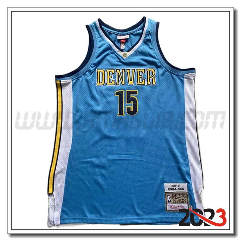 Maglia Denver Nuggets (JOKIC #15) 2023/24 Azzurro