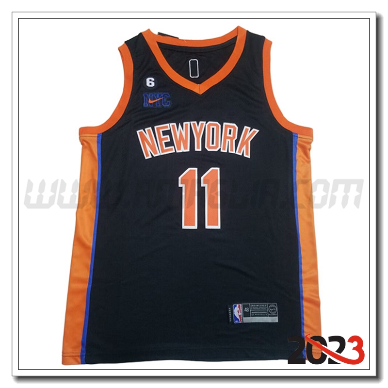 Maglia New York Knicks (BRUNSON #11) 2023/24 Nero -03