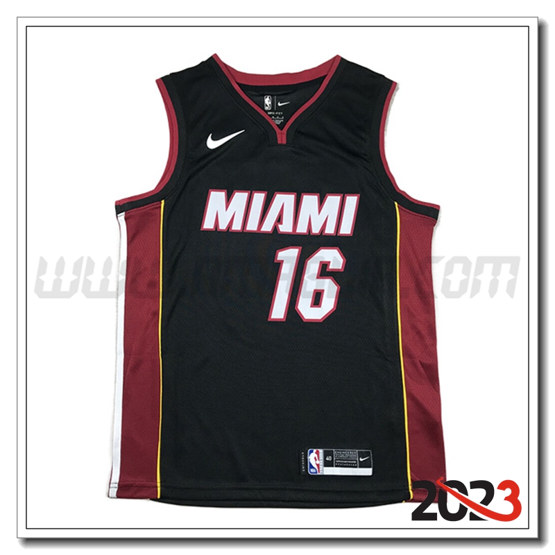 Maglia Miami Heat (MARTIN #16) 2023/24 Nero