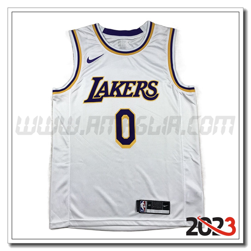 Maglia Los Angeles Lakers (WESTBROOK #0) 2023/24 Bianco