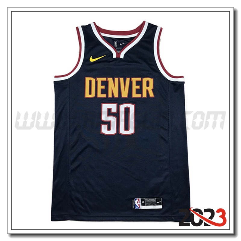 Maglia Denver Nuggets (GOROON #50) 2023/24 Blu Marina
