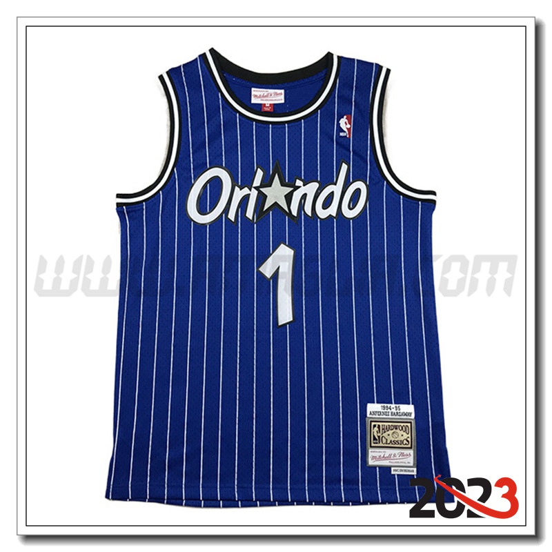 Maglia Orlando Magic (HARDAWAY #1) 2023/24 Blu/Bianco