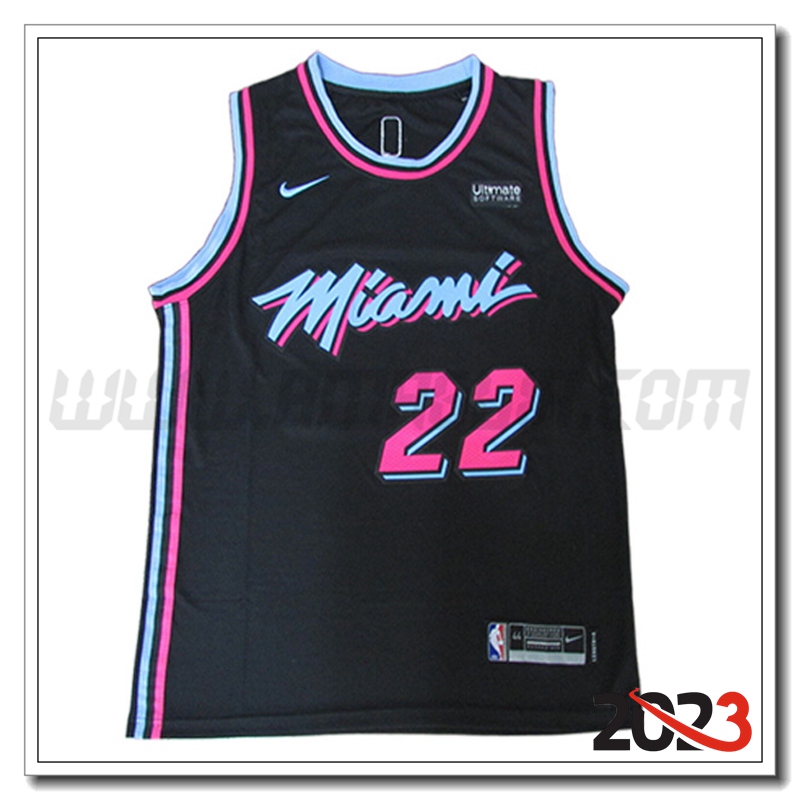 Maglia Miami Heat (BUTLER #22) 2023/24 Nero