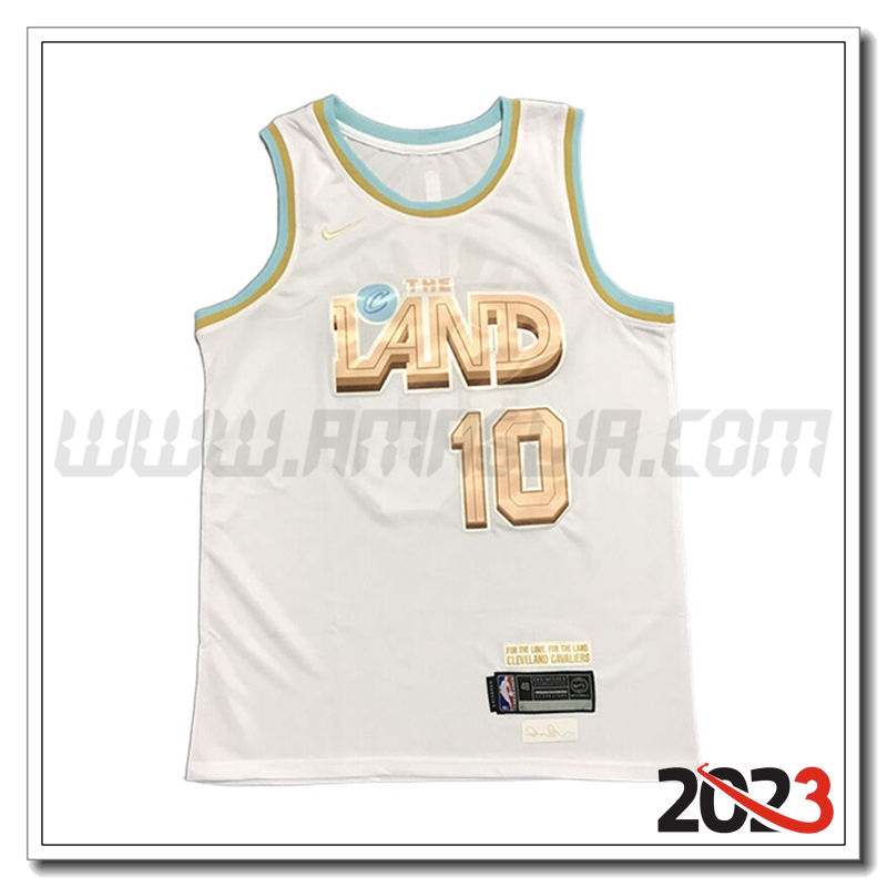 Maglia Cleveland Cavaliers (GARLAND #10) 2023/24 Bianco -02