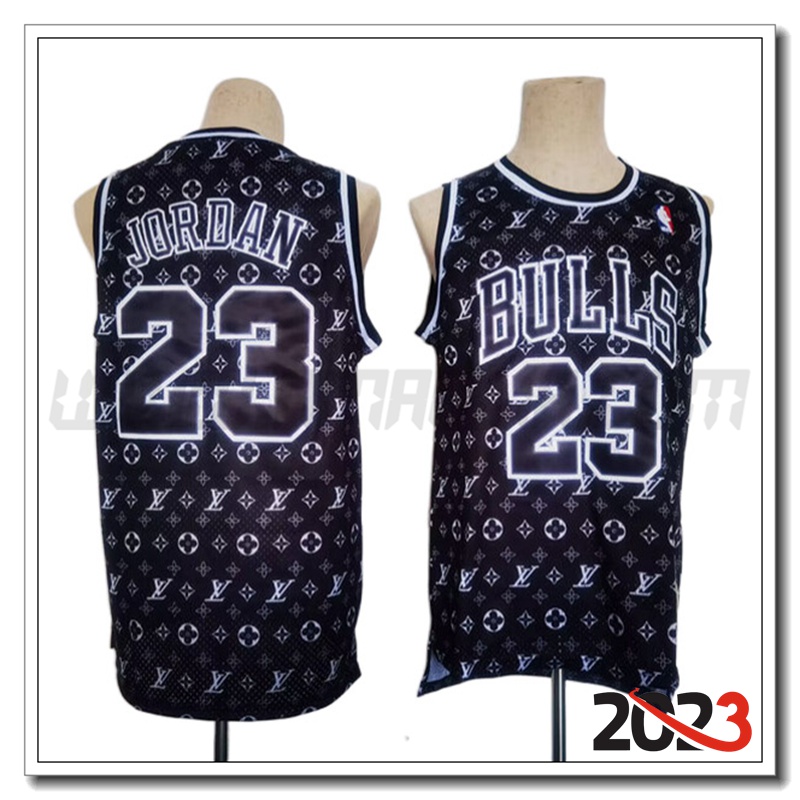 Maglia Chicago Bulls (JORDAN #23) 2023/24 Nero -06