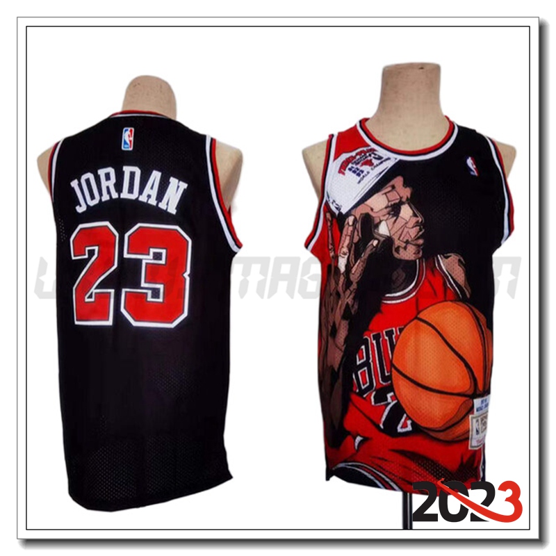 Maglia Chicago Bulls (JORDAN #23) 2023/24 Nero -04