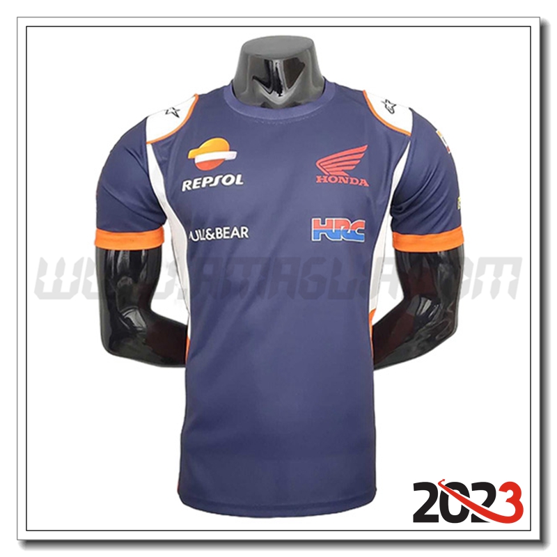 Maglietta F1 Honda Team Blu Marina 2023