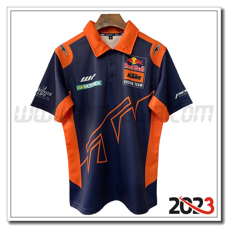 Polo F1 RedBull Racing Team Blu/Arancia 2023