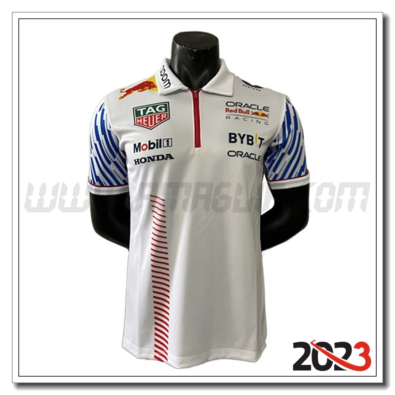 Polo F1 RedBull Racing Team Bianco 2023