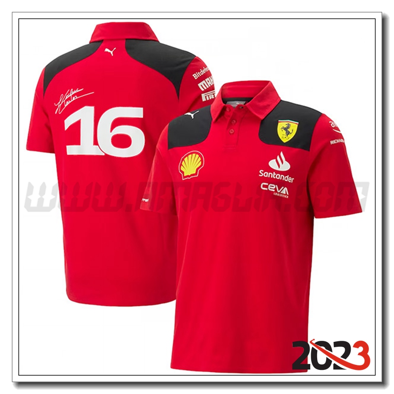 Polo F1 Scuderia Ferrari Team Rosso 2023