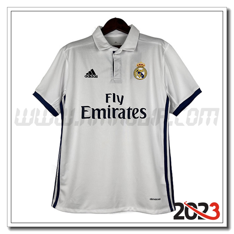 Prima Maglia Retro Real Madrid 2016/2017