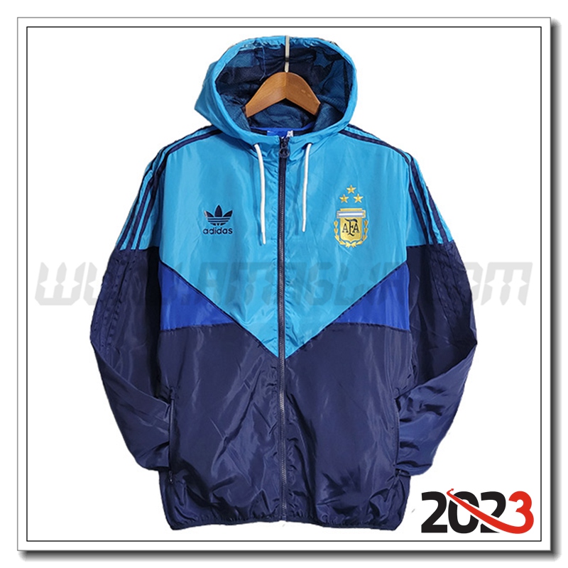 Giacca A Vento Argentina Blu 2023 2024