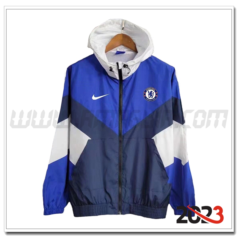 Giacca A Vento FC Chelsea Blu/Bianco 2023 2024