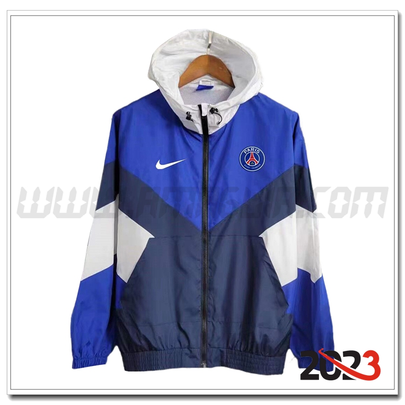 Giacca A Vento PSG Blu/Bianco 2023 2024