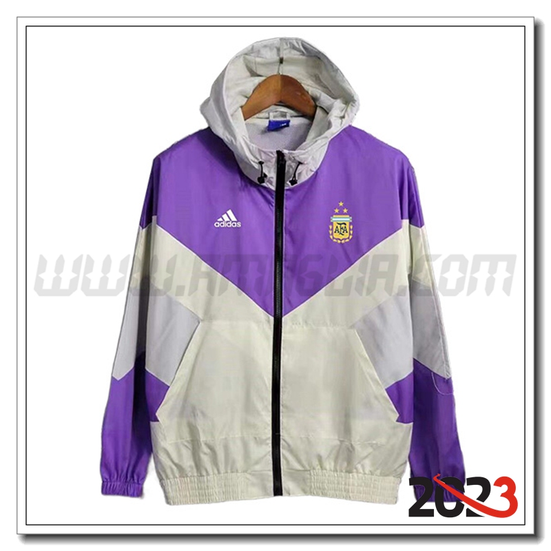 Giacca A Vento Argentina viola/Grigio 2023 2024