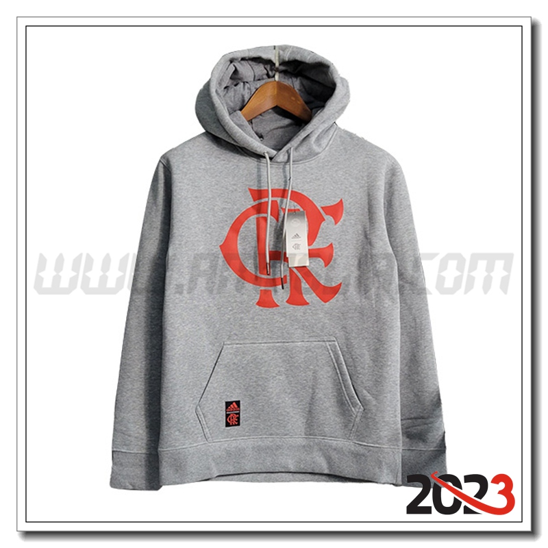 Giacca A Vento Flamengo Grigio 2023 2024