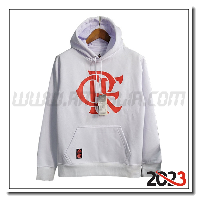 Giacca A Vento Flamengo Bianco 2023 2024 -03