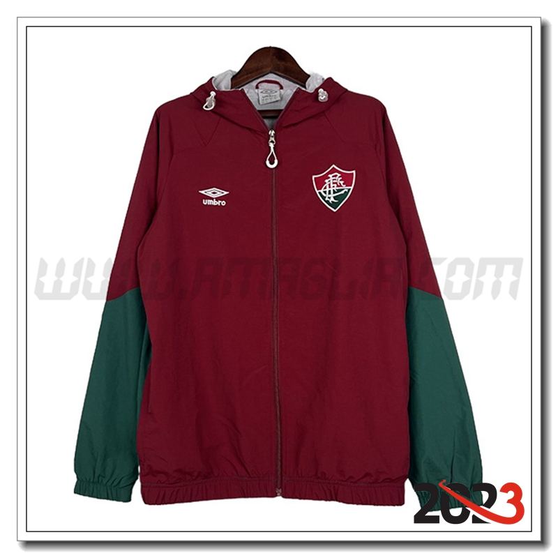 Giacca A Vento Fluminense Rosso/Verde 2023 2024