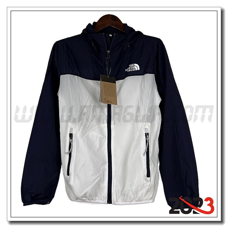 Giacca A Vento The North Face Grigio/Blu 2023 2024