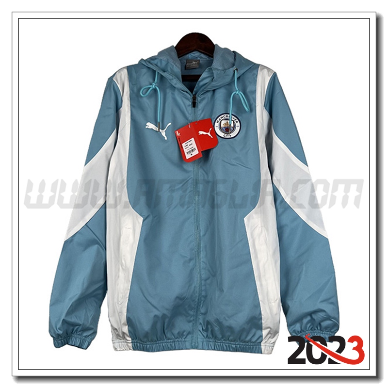 Giacca A Vento Manchester City Azzurro 2023 2024 -02