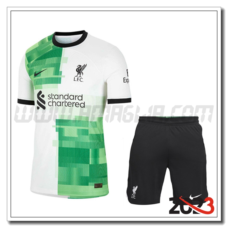 Kit Maglia FC Liverpool Seconda 2023 2024