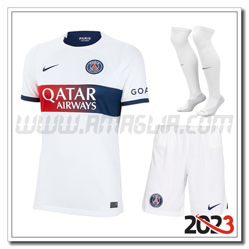 Kit Maglia PSG Seconda 2023 2024