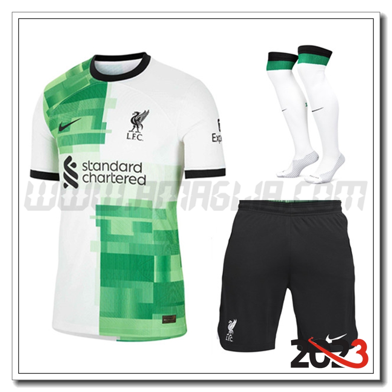 Kit Maglia FC Liverpool Seconda 2023 2024