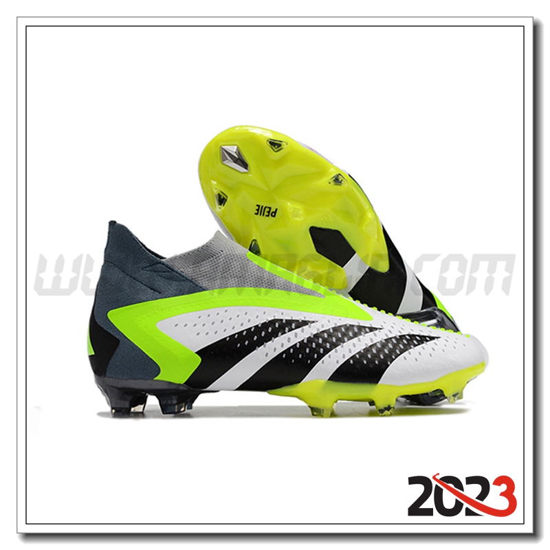 Adidas Scarpe Da Calcio Predator Accuracy+ FG Boots Grigio/Verde