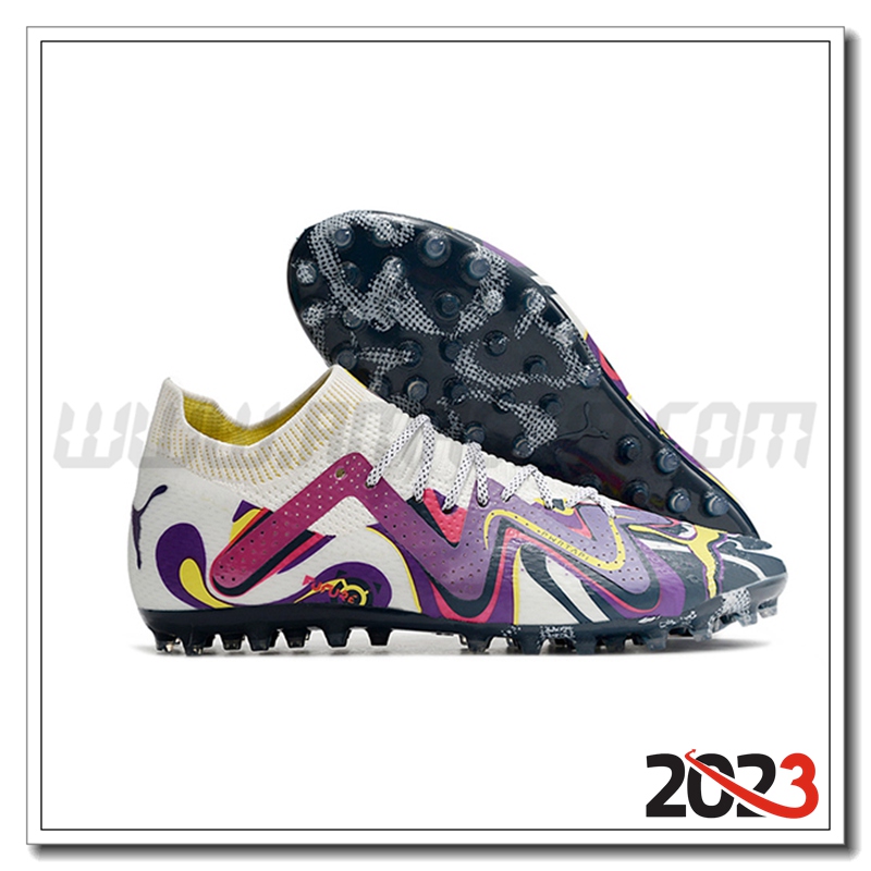 PUMA Scarpe Da Calcio Puma Future Ultimate AG Bianco/viola
