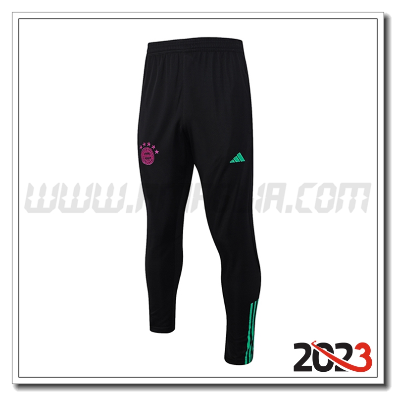 Pantaloni da Allenamento Bayern Monaco Nero 2023 2024 -04