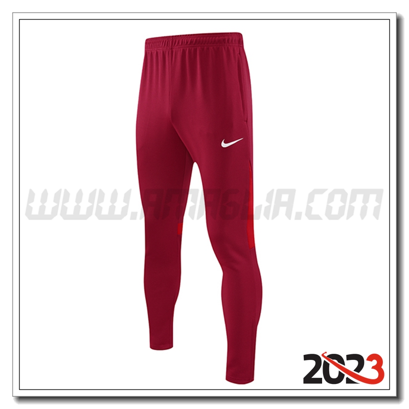 Pantaloni da Allenamento FC Liverpool Rosso 2023 2024