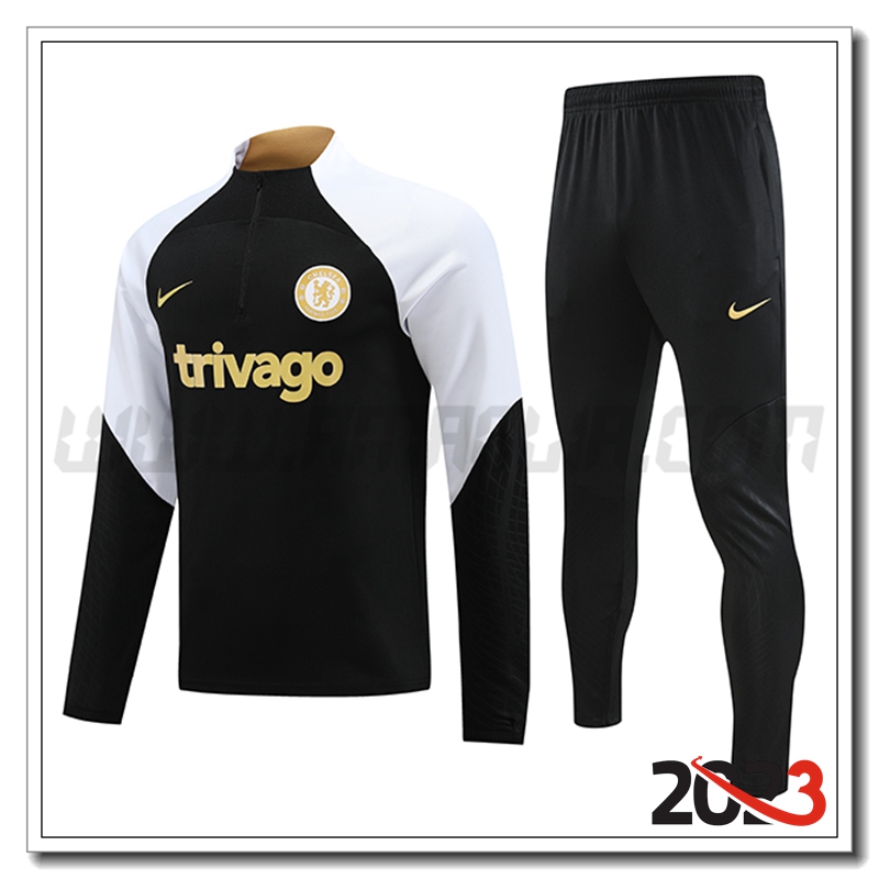 Tuta Allenamento FC Chelsea Nero 2023 2024