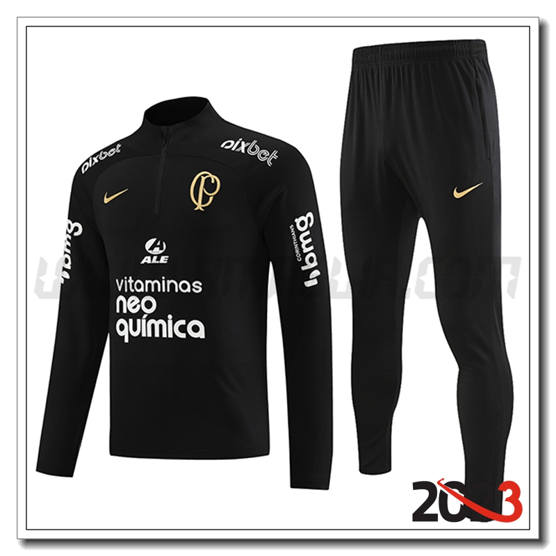 Tuta Allenamento Corinthians Nero 2023 2024 -02