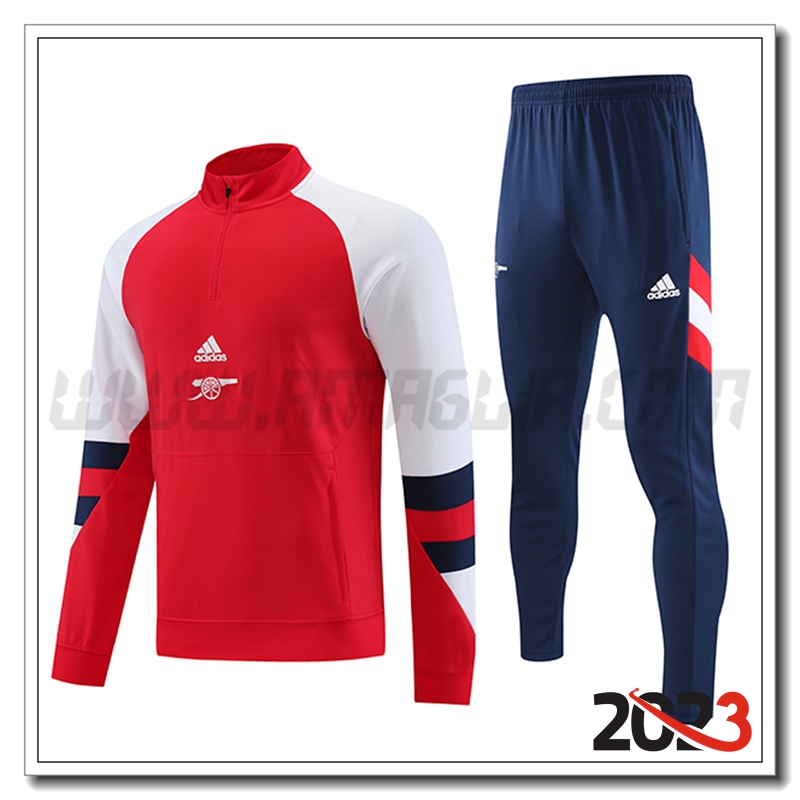 Tuta Allenamento Arsenal Rosso 2023 2024
