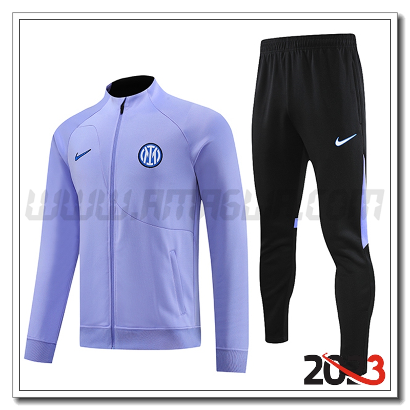 Veste Tuta Inter Milan Vintage Originale - Sponsor Lanetta - Taille Large (voir Photos)