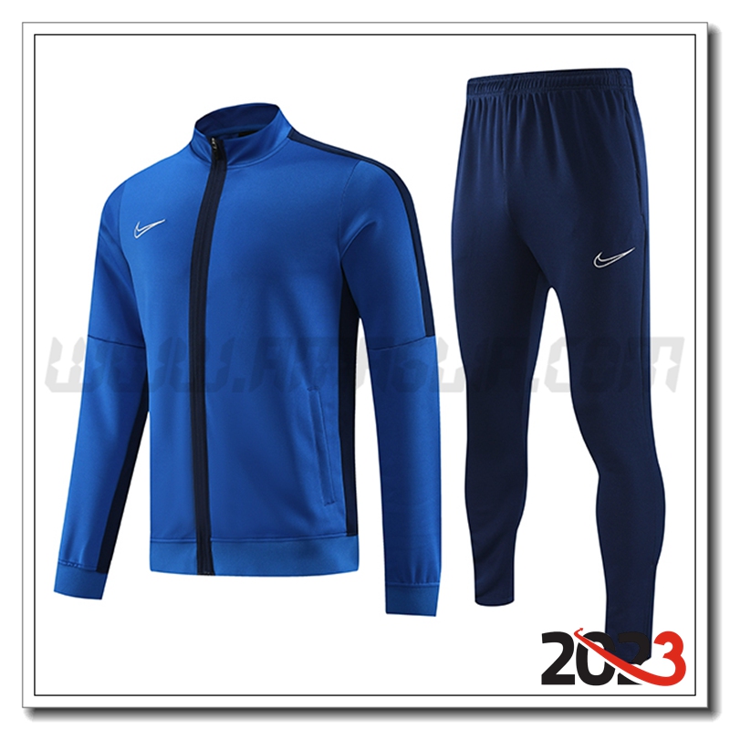 Tuta Allenamento Giacca Nike Blu 2023 2024