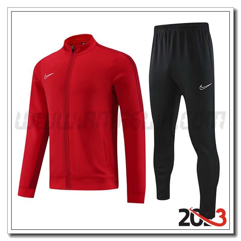 Tuta Allenamento Giacca Nike Rosso 2023 2024