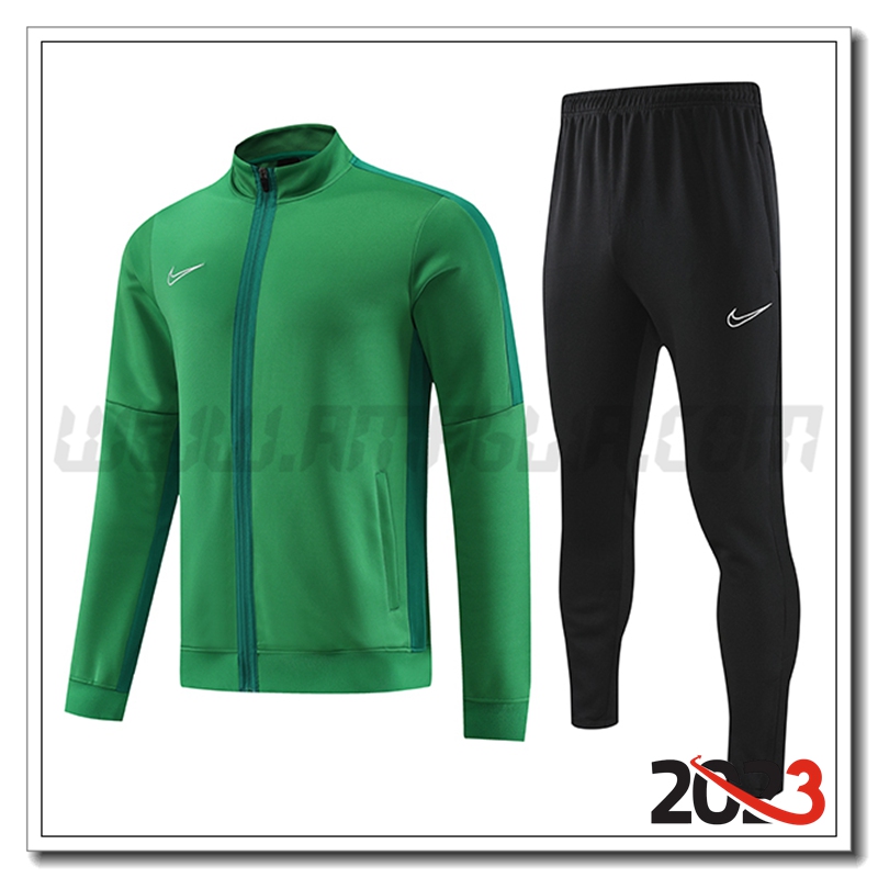 Tuta Allenamento Giacca Nike Verde 2023 2024
