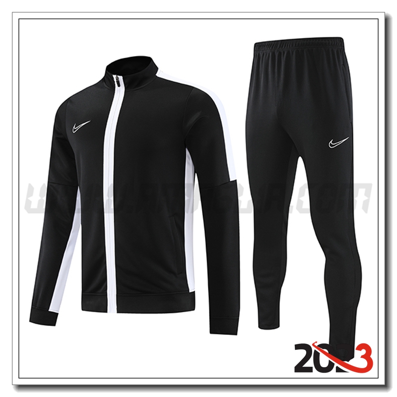 Tuta Allenamento Giacca Nike Nero 2023 2024