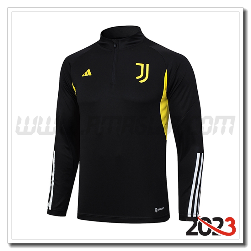 Felpa Allenamento Juventus Nero 2023 2024