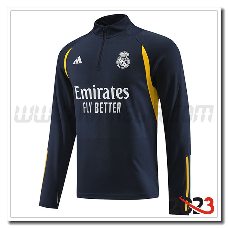Felpa Allenamento Real Madrid Blu Marina 2023 2024