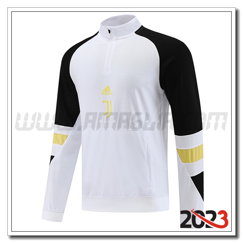 Felpa Allenamento Juventus Bianco 2023 2024