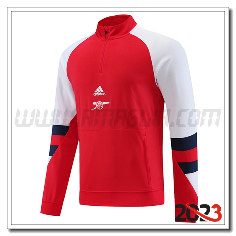 Felpa Allenamento Arsenal Rosso 2023 2024