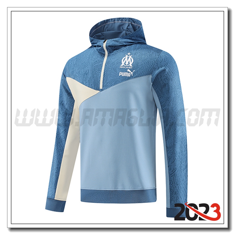 Felpa Allenamento Cappuccio Inter Milan Azzurro 2023 2024